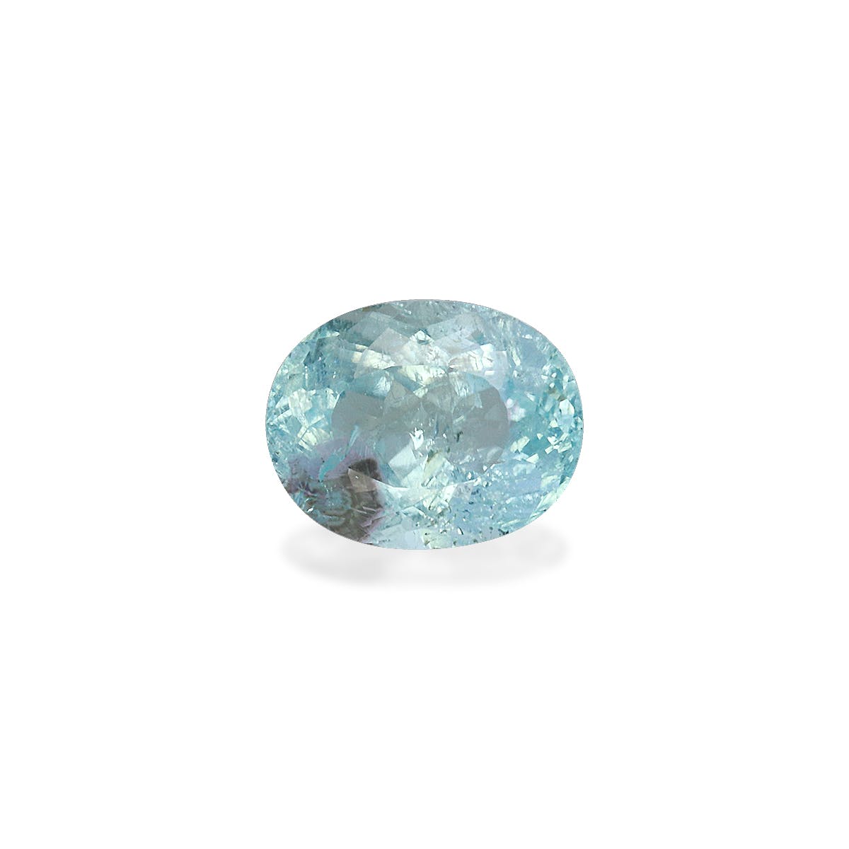 Paraiba Tourmaline Oval Modified Brilliant Cut Sky Blue