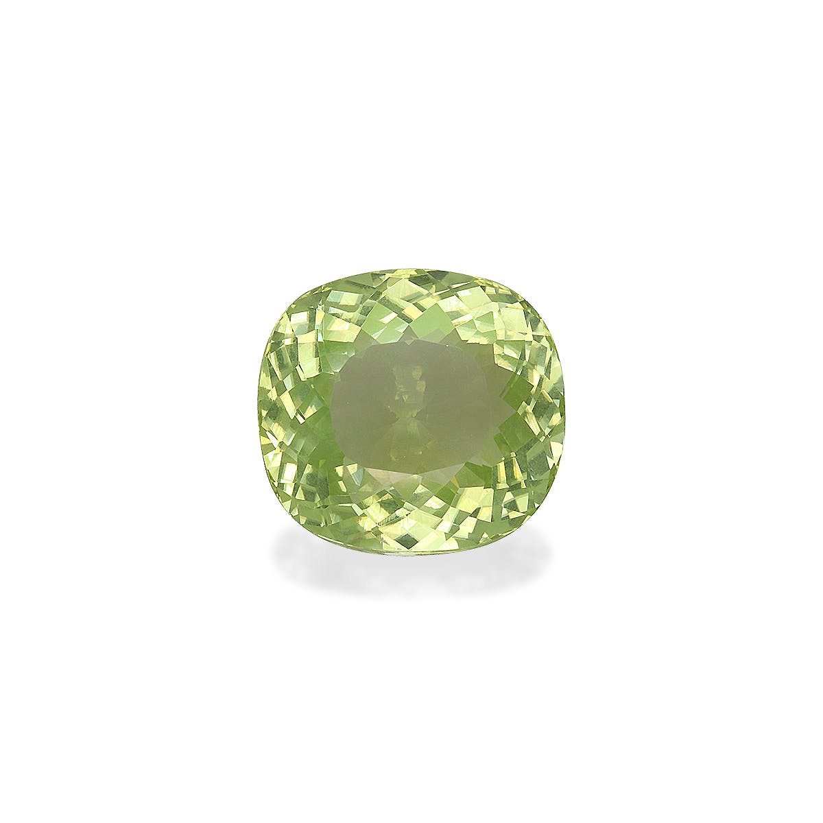 Cuprian Tourmaline Cushion Modified Brilliant Cut Green