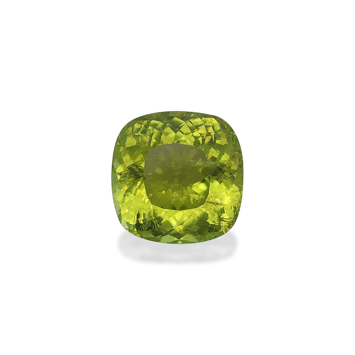 Cuprian Tourmaline Cushion Modified Brilliant Cut Green