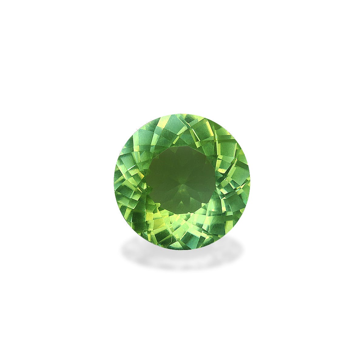 Paraiba Tourmaline Round Modified Brilliant Cut Green