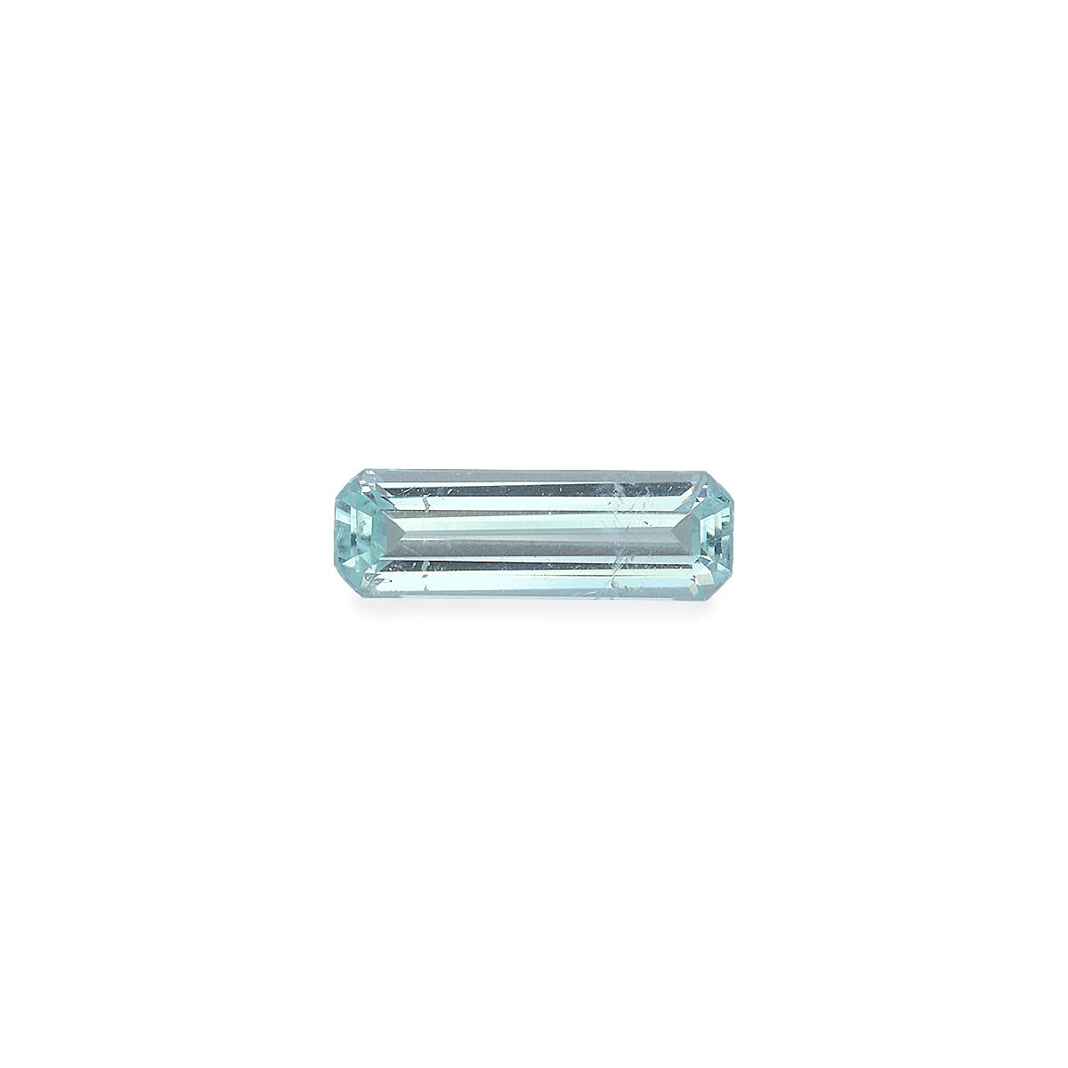 Paraiba Tourmaline Rectangular Emerald Cut Sky Blue