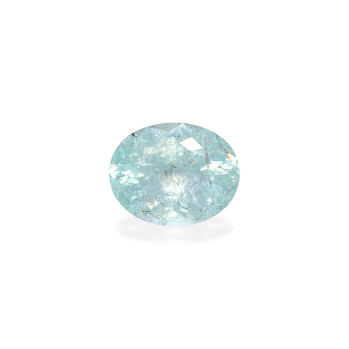 Paraiba Tourmaline Oval Modified Brilliant Cut Sky Blue