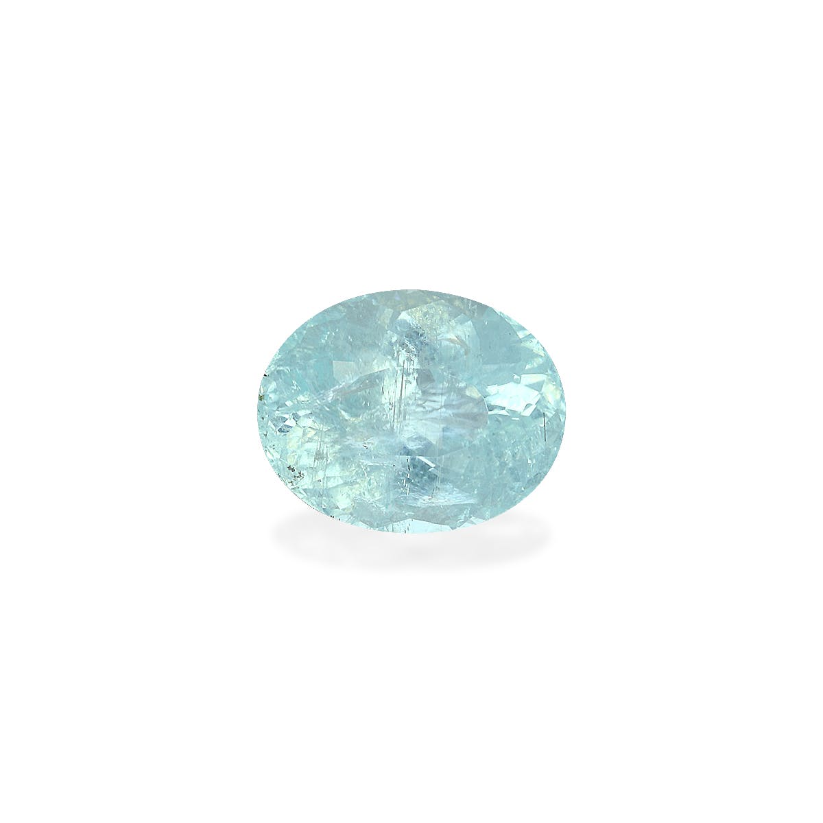 Paraiba Tourmaline Oval Modified Brilliant Cut Sky Blue