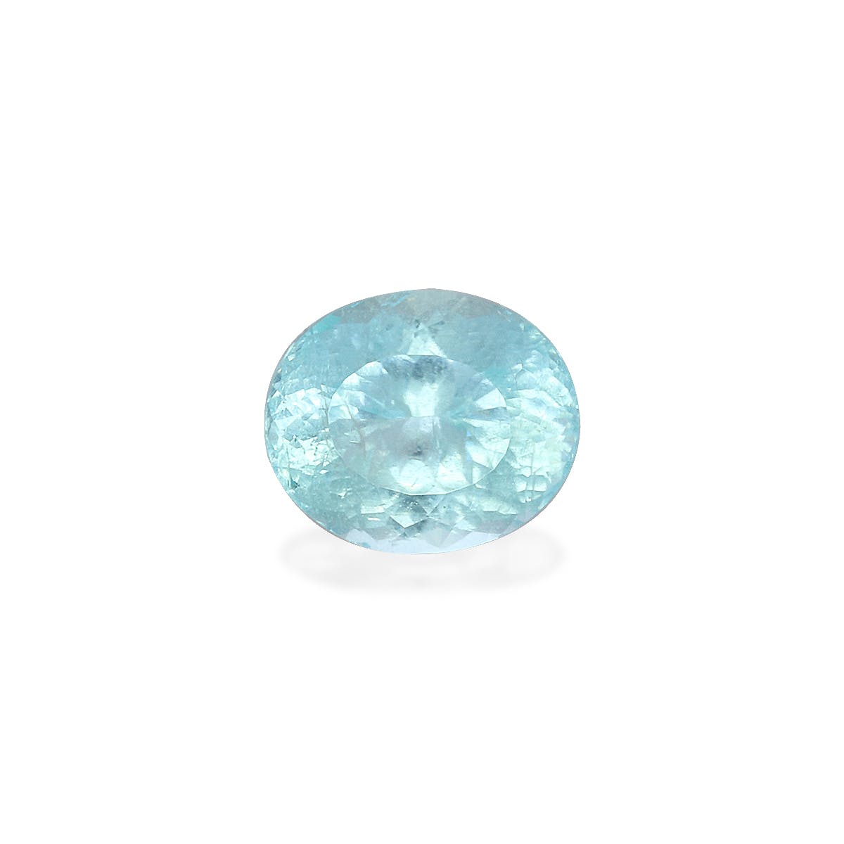 Paraiba Tourmaline Oval Modified Brilliant Cut Sky Blue