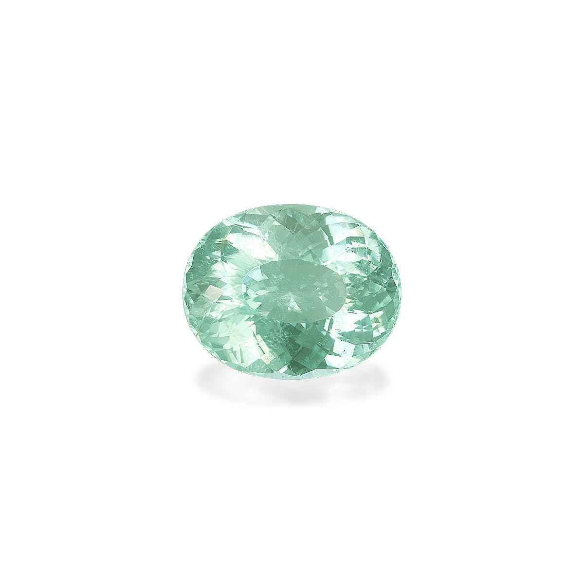 Paraiba Tourmaline Oval Modified Brilliant Cut Green