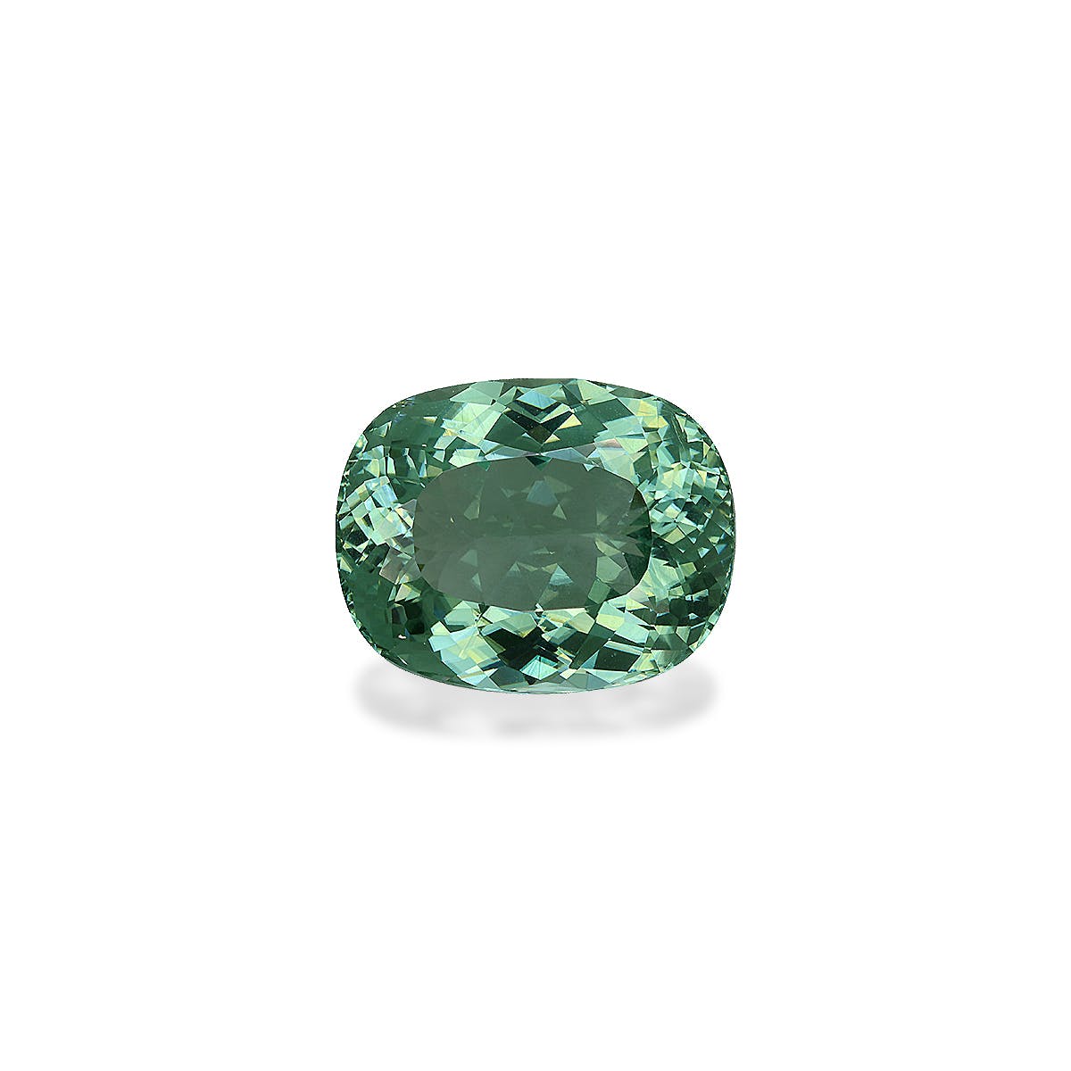 Paraiba Tourmaline Cushion Modified Brilliant Cut Mist Green