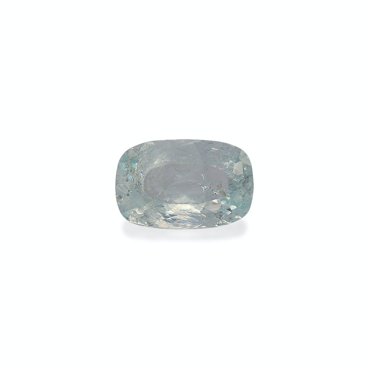 Paraiba Tourmaline Cushion Fine Step Cut Pale Green