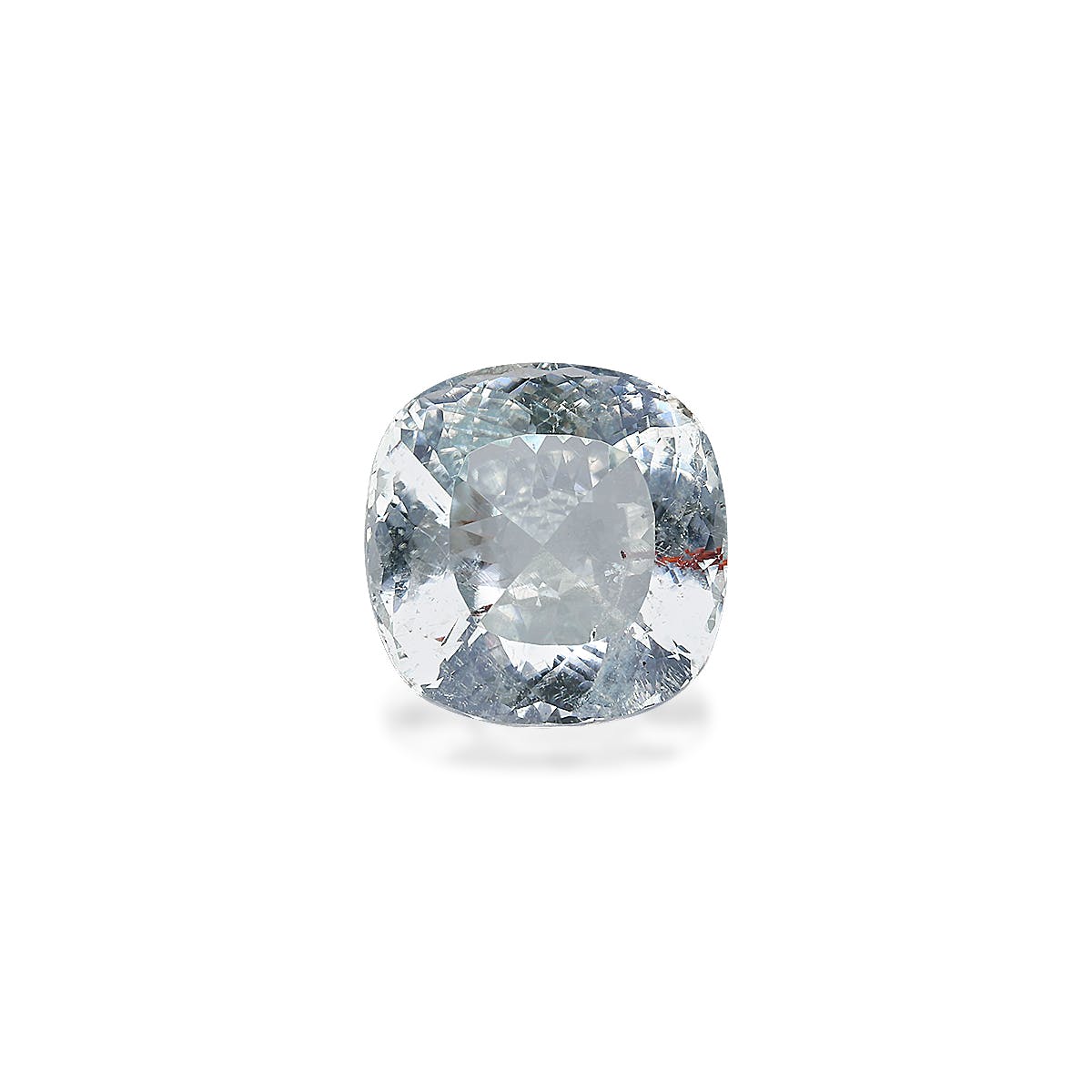 Paraiba Tourmaline Cushion Modified Brilliant Cut Frost White