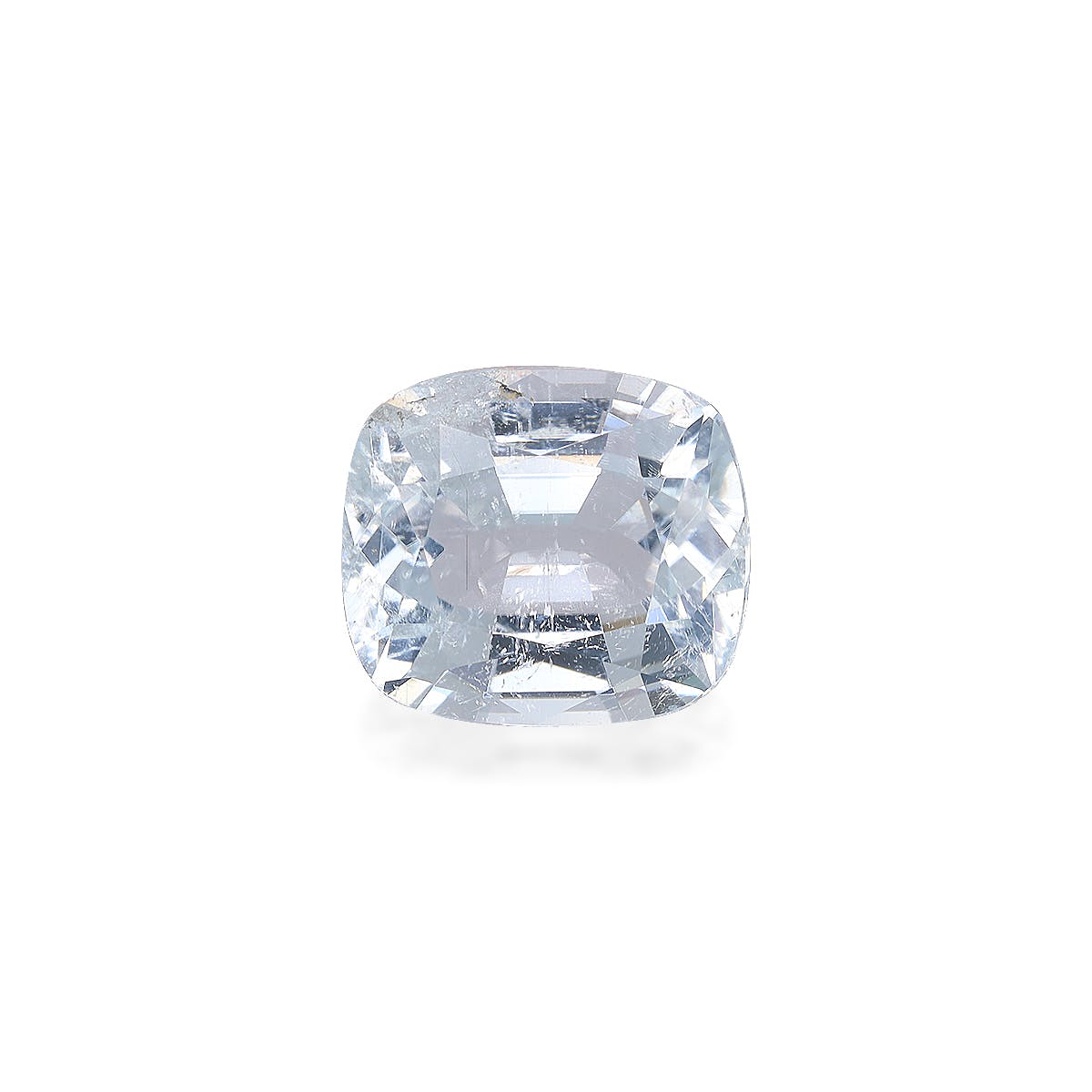 Cuprian Tourmaline Cushion Fine Step Cut Baby Blue