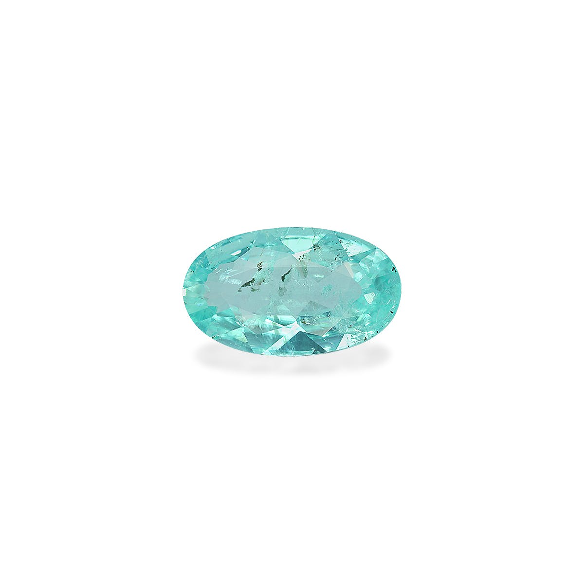 Paraiba Tourmaline Oval Fine Step Cut Teal Blue