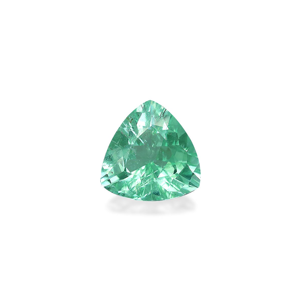 Paraiba Tourmaline Trilliant Fine Step Cut Green