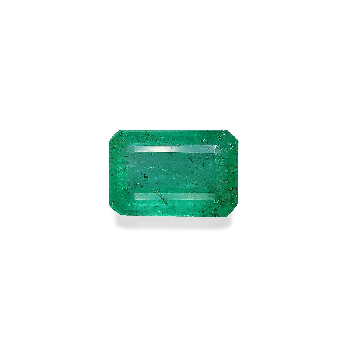 Zambian Emerald Rectangular Emerald Cut Green