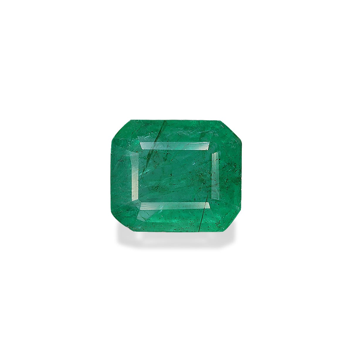 Zambian Emerald Rectangular Emerald Cut Green