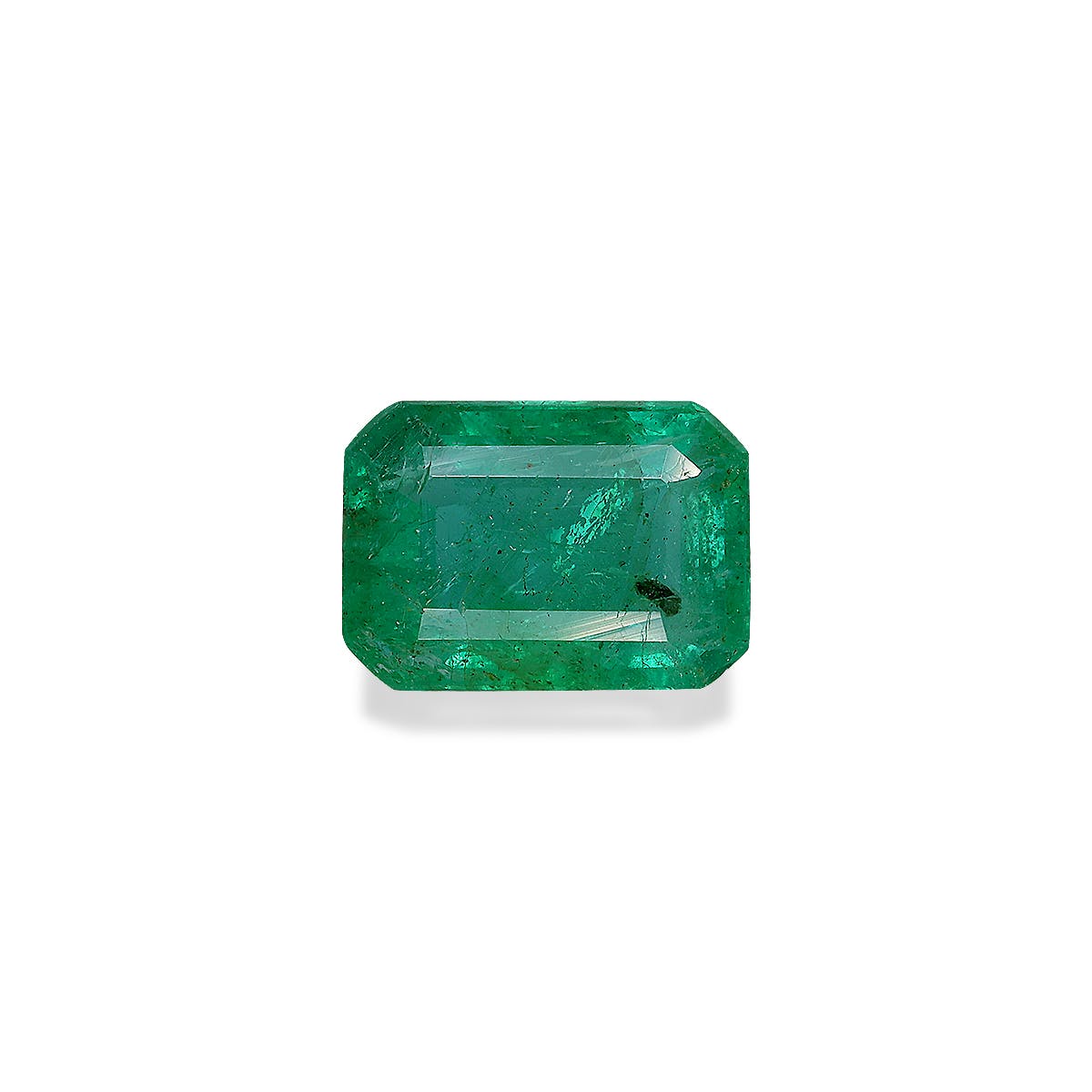 Zambian Emerald Rectangular Emerald Cut Green