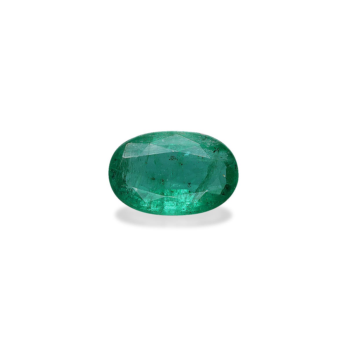 Zambian Emerald Oval Emerald Cut Green