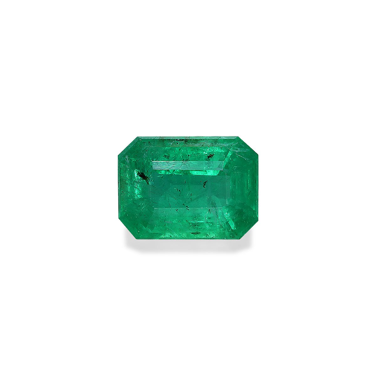 Zambian Emerald Rectangular Emerald Cut Green