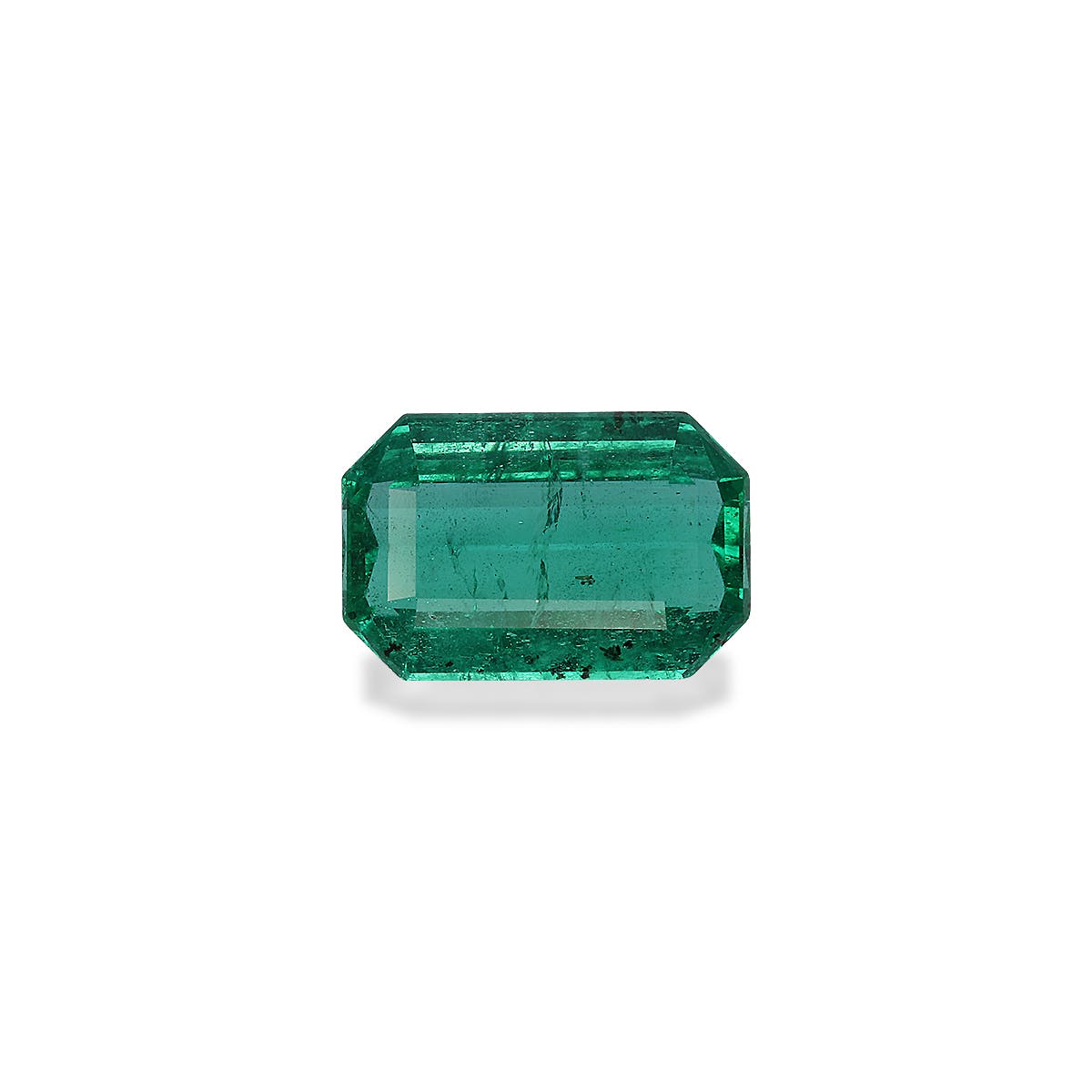 Zambian Emerald Rectangular Emerald Cut Green