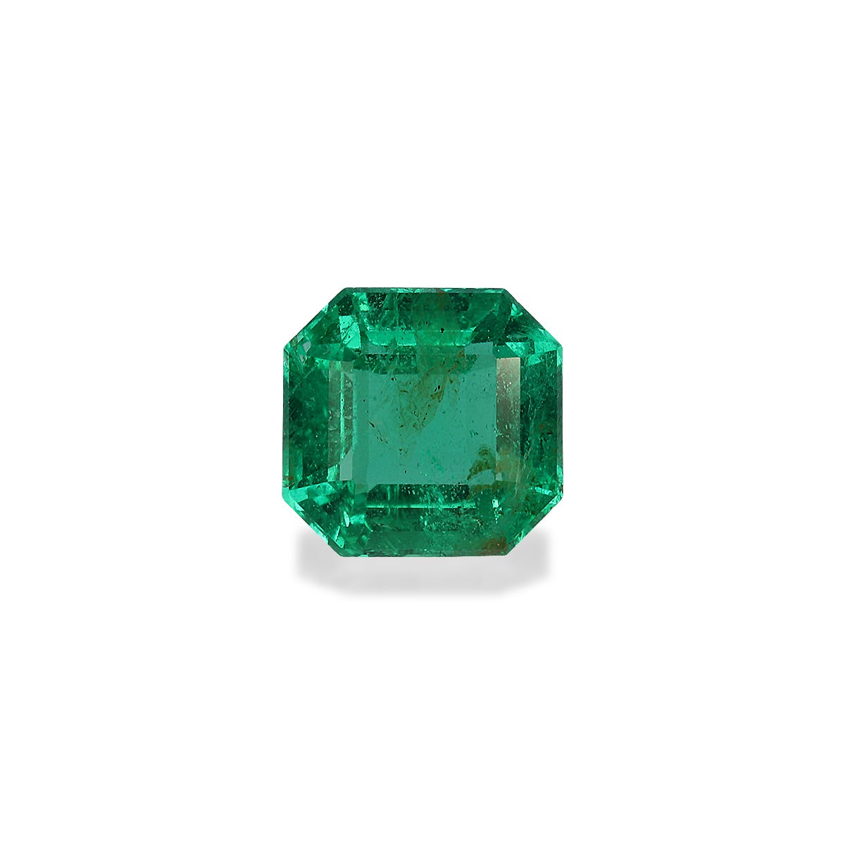 Zambian Emerald Square Asscher Cut Green