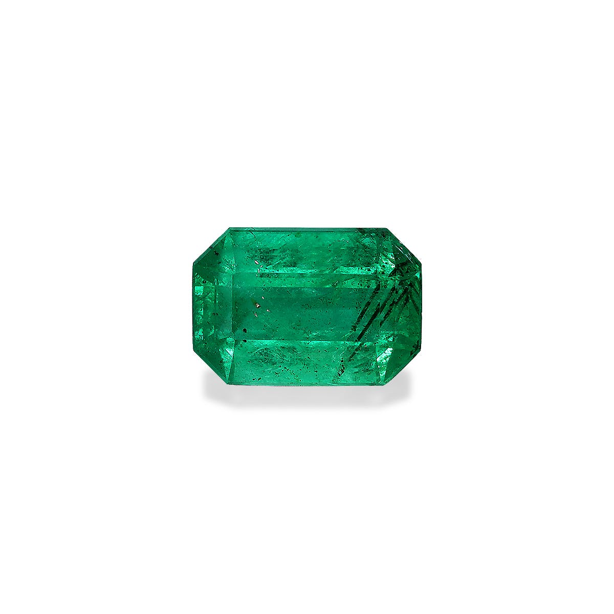 Zambian Emerald Rectangular Emerald Cut Green