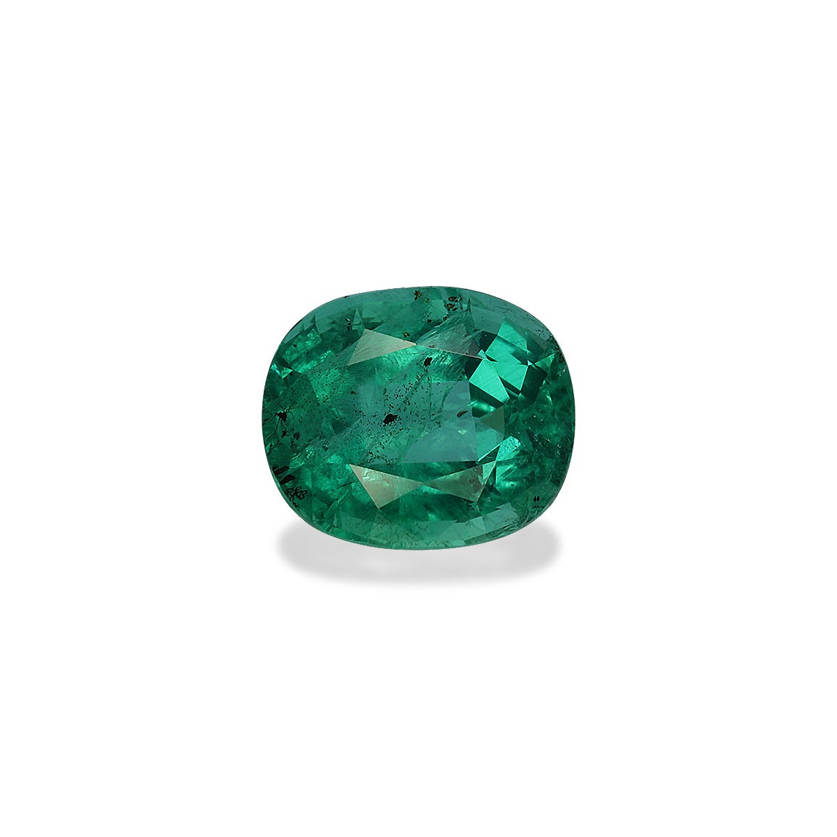 Zambian Emerald Oval Fine Step Cut Green