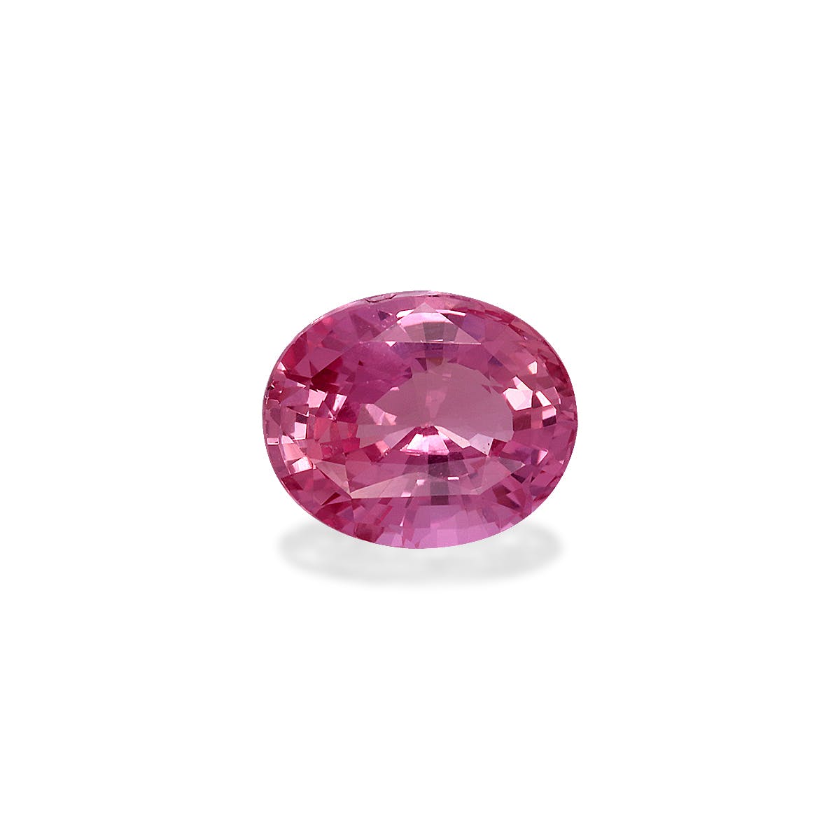 Padparadscha Sapphire Oval Fine Step Cut Pink