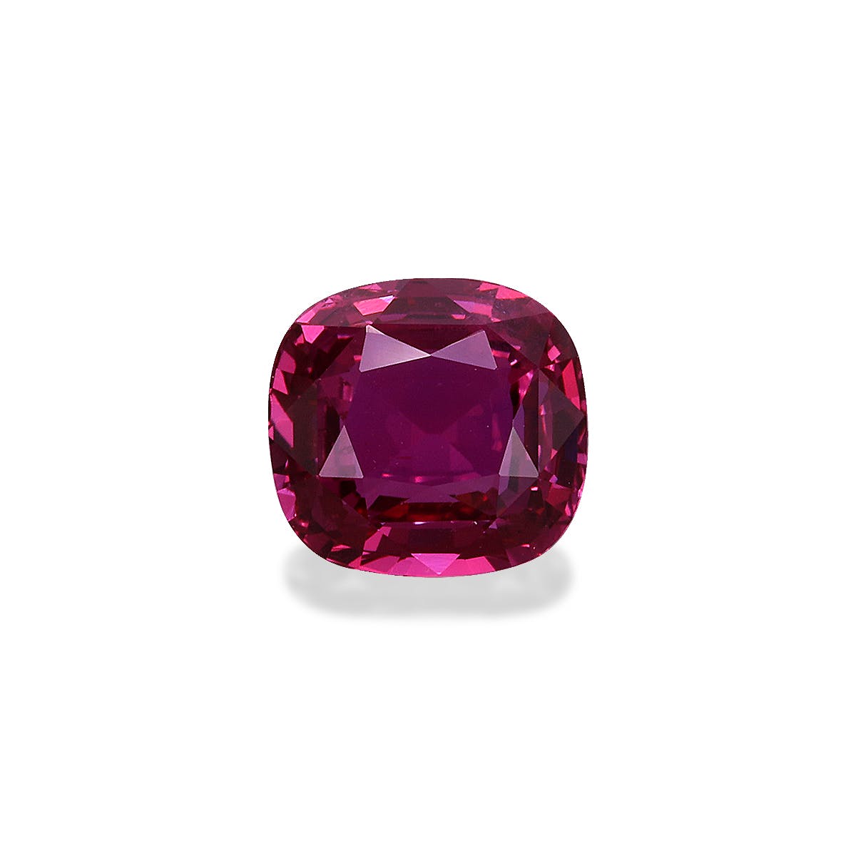 Pink Sapphire Cushion Fine Step Cut Pink