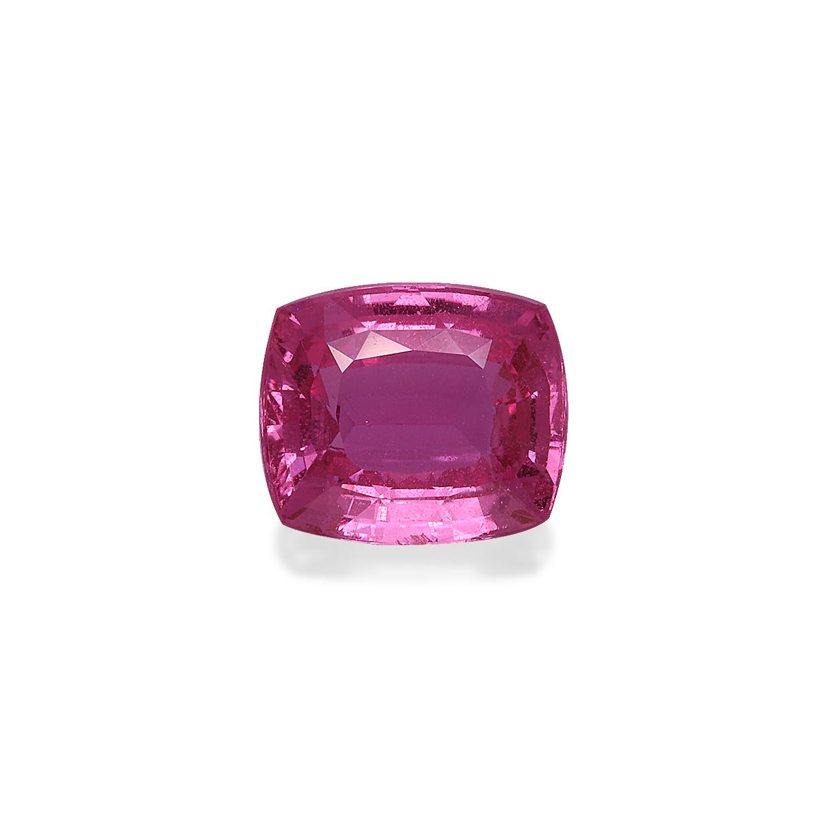 Pink Sapphire Cushion Fine Step Cut Pink