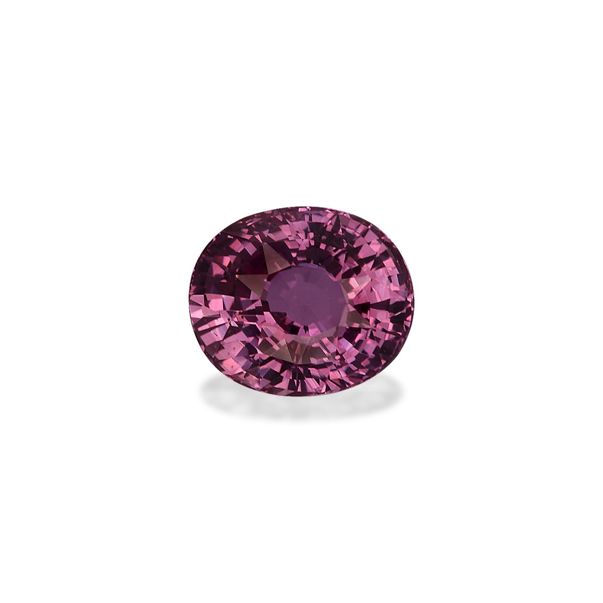 Pink Sapphire Oval Fine Step Cut Pink