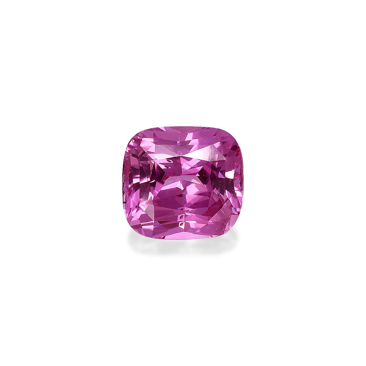 Pink Sapphire Cushion Fine Step Cut Pink