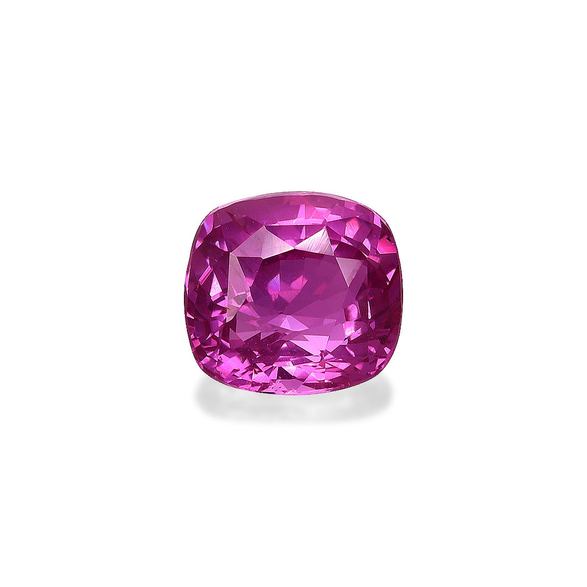 Pink Sapphire Cushion Fine Step Cut Pink