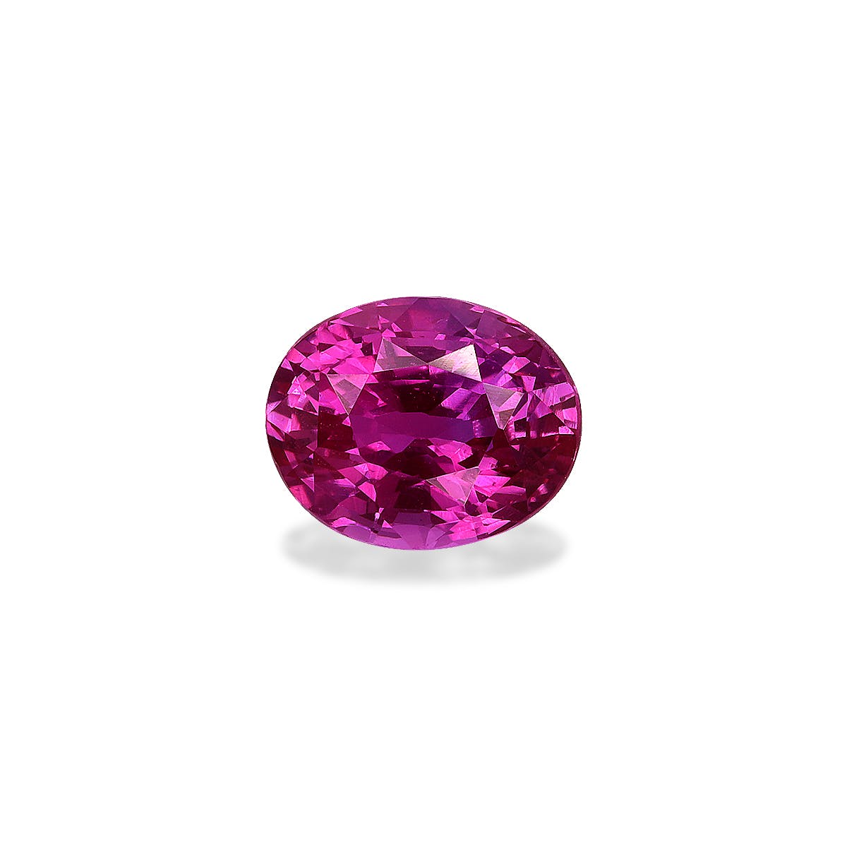 Pink Sapphire Oval Fine Step Cut Pink