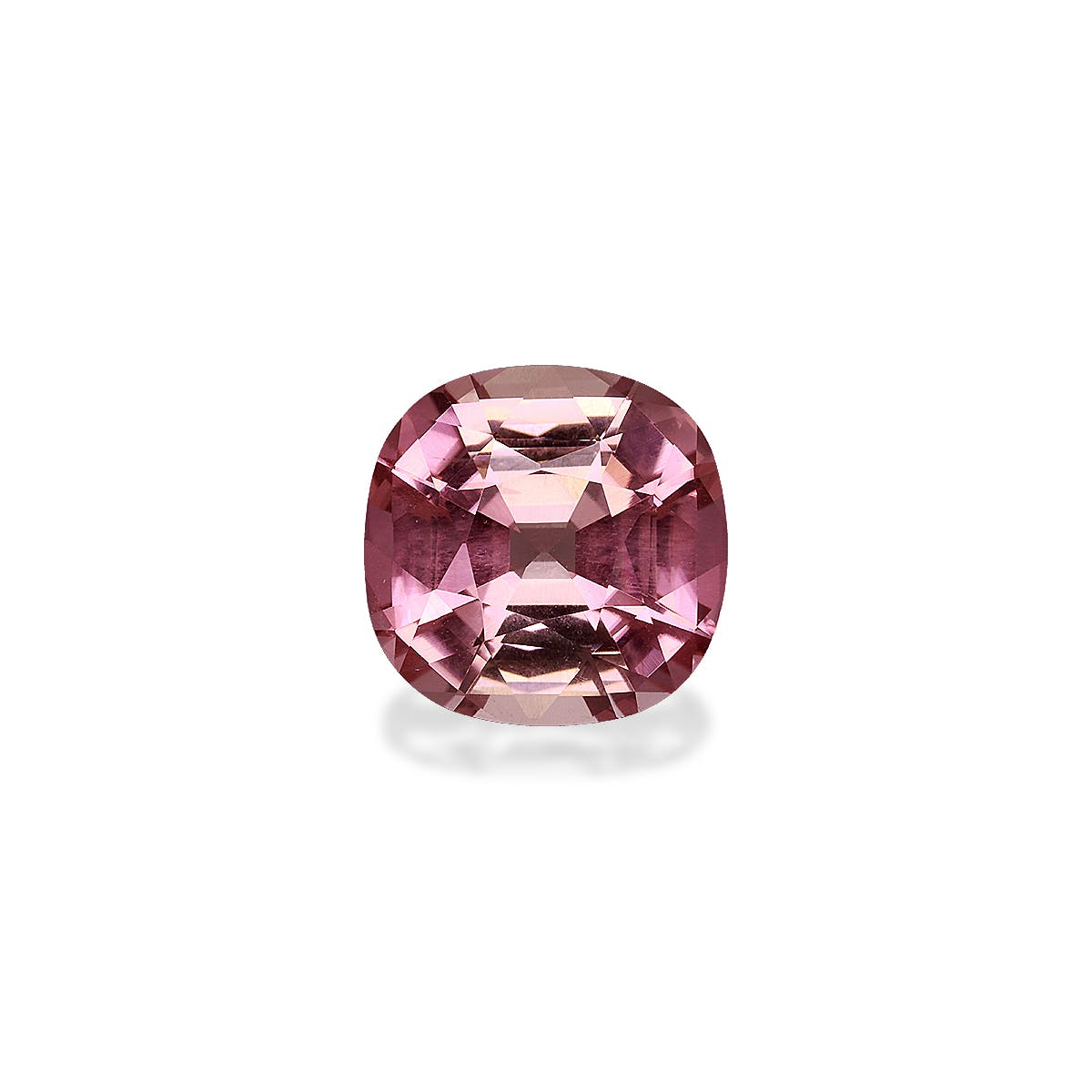 Pink Tourmaline Cushion Fine Step Cut Baby Pink