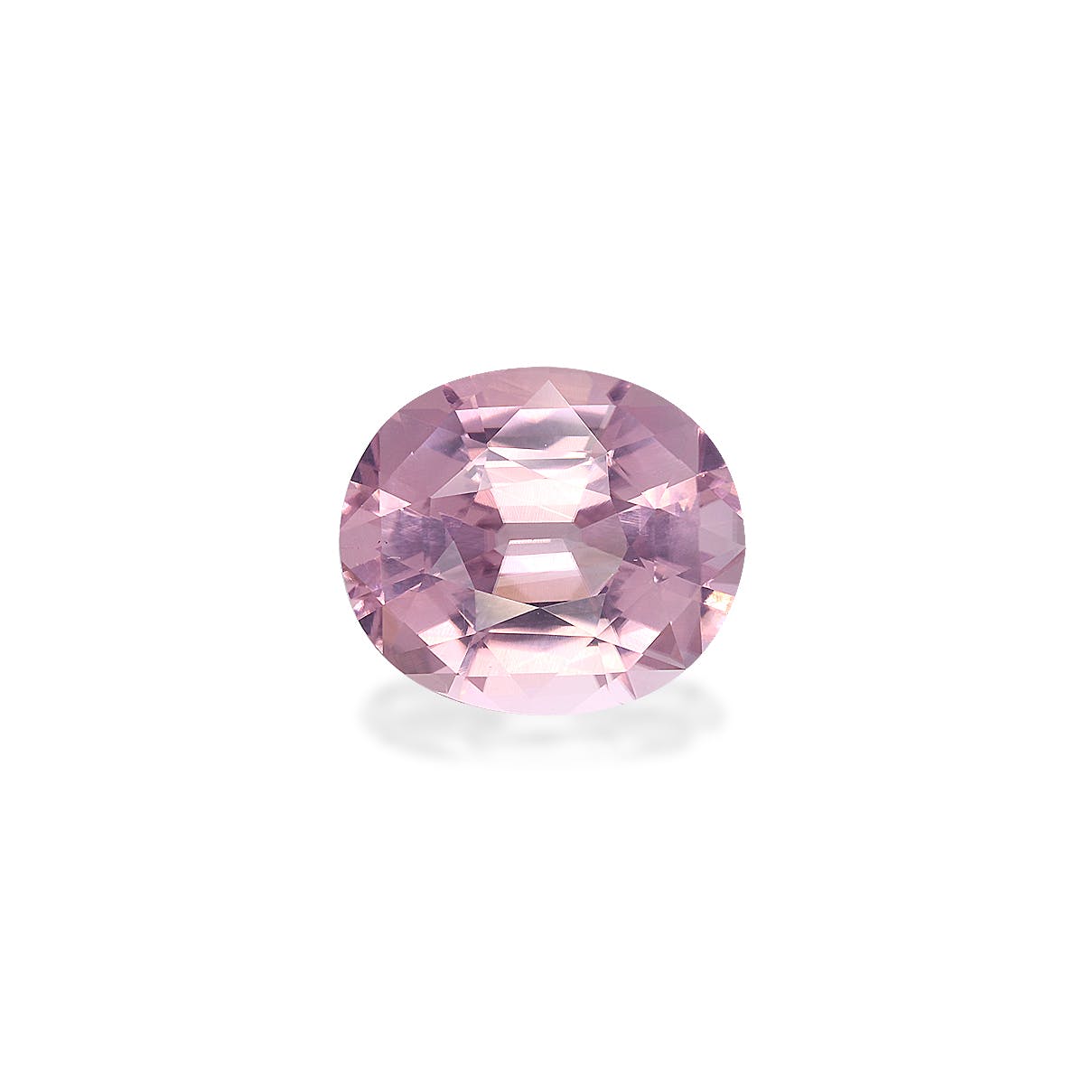 Pink Tourmaline Oval Fine Step Cut Baby Pink