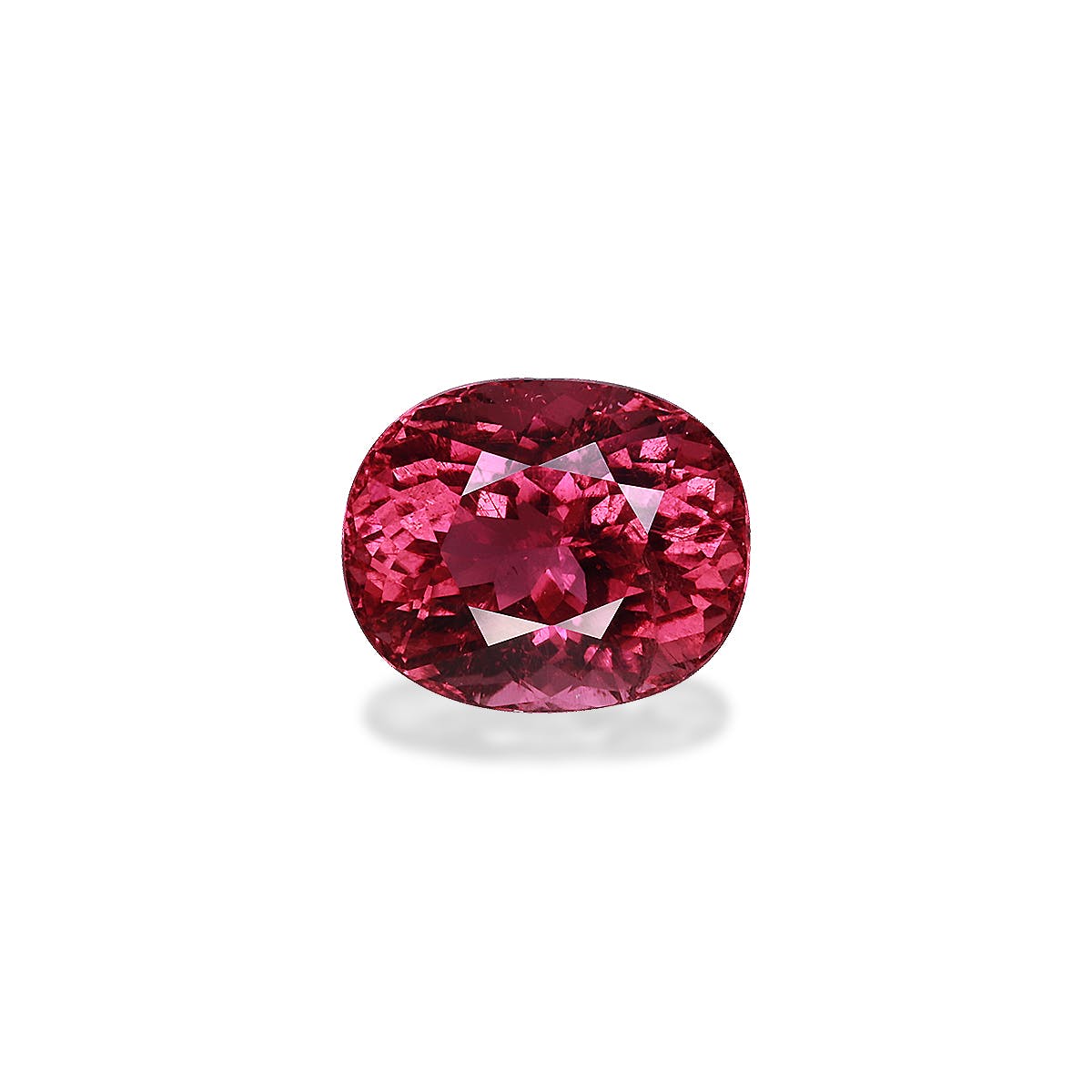 Pink Tourmaline Oval Modified Brilliant Cut Pink