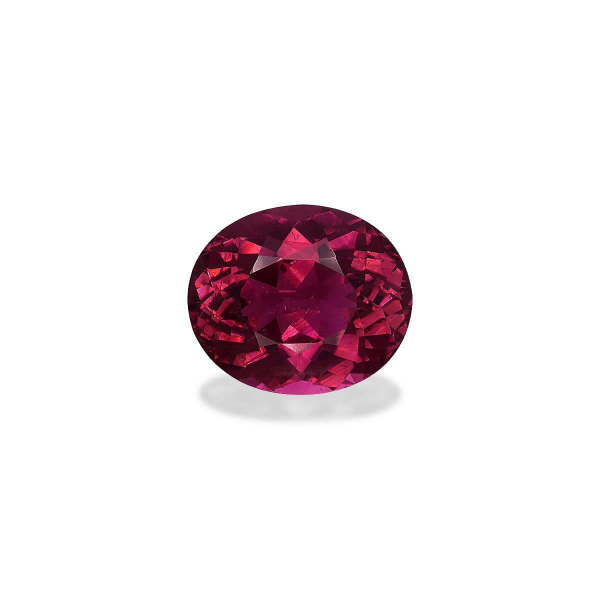 Pink Tourmaline Oval Modified Brilliant Cut Pink