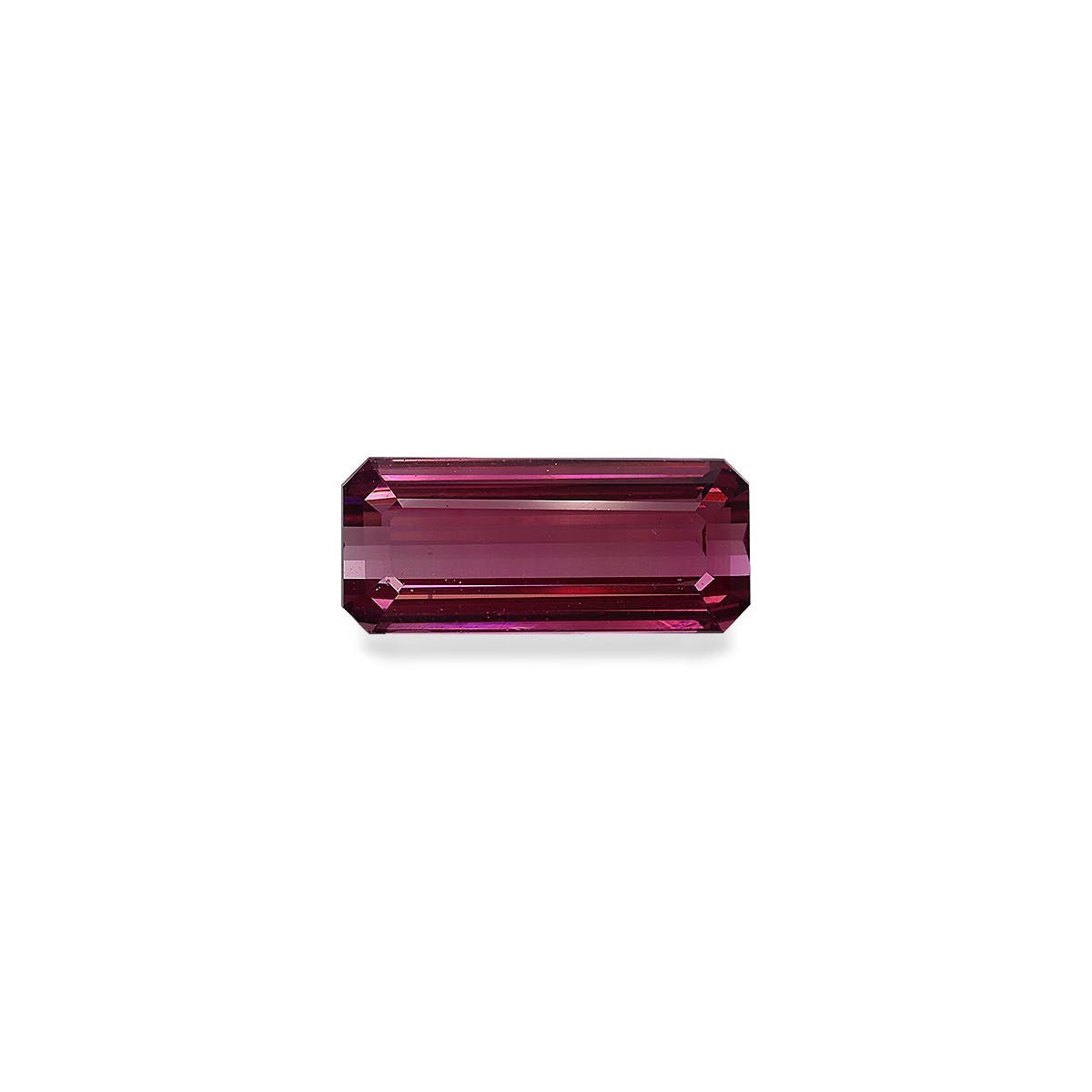 Pink Tourmaline Rectangular Emerald Cut Pink