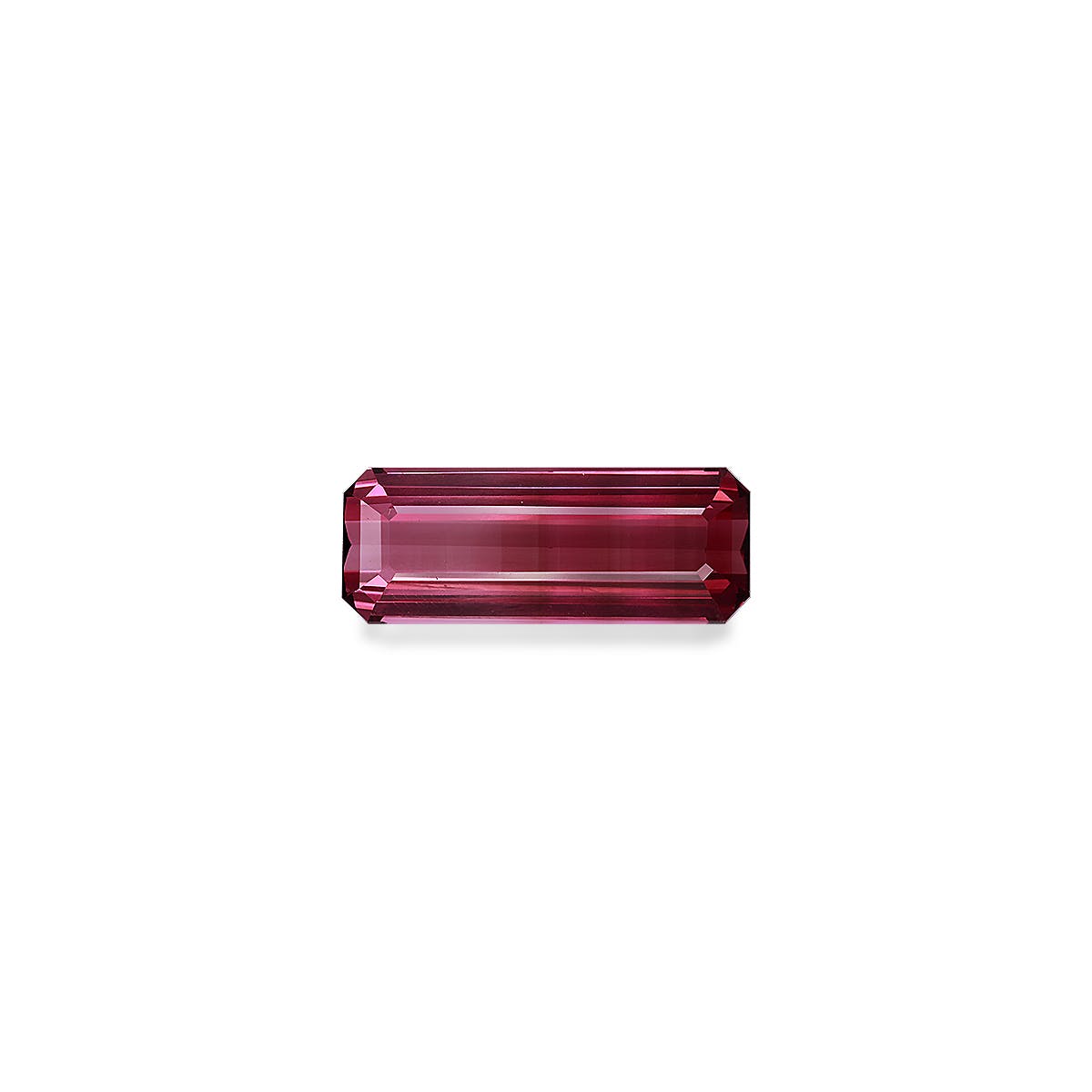 Pink Tourmaline Rectangular Emerald Cut Pink