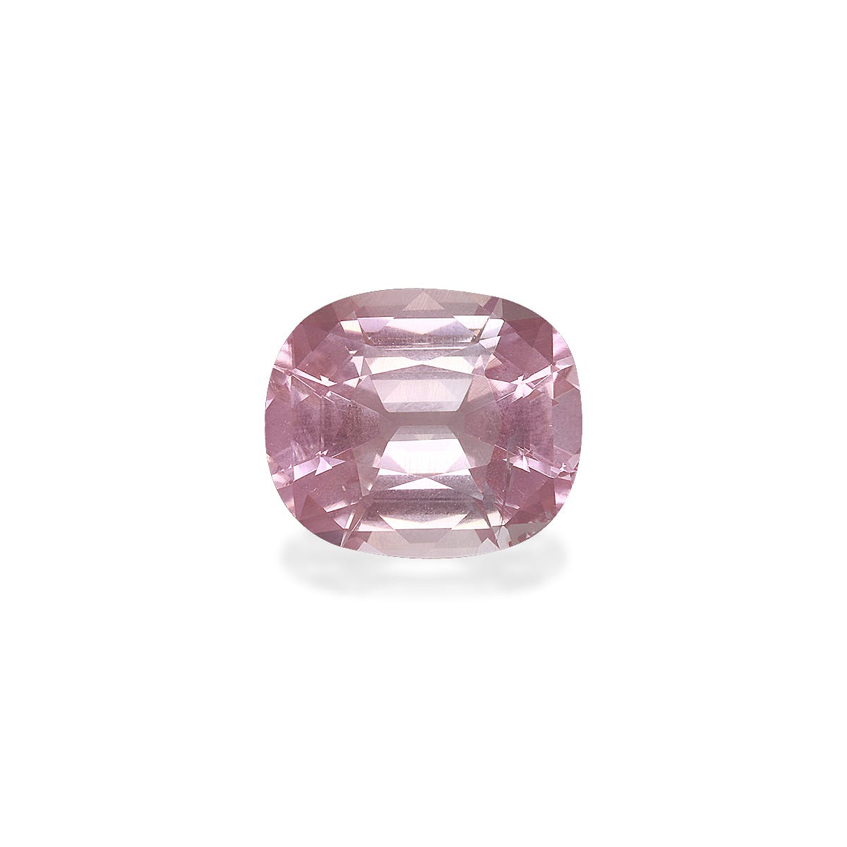 Pink Tourmaline Cushion Fine Step Cut Baby Pink