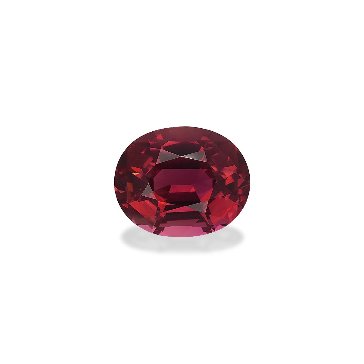 Pink Tourmaline Oval Fine Step Cut Strawberry Pink