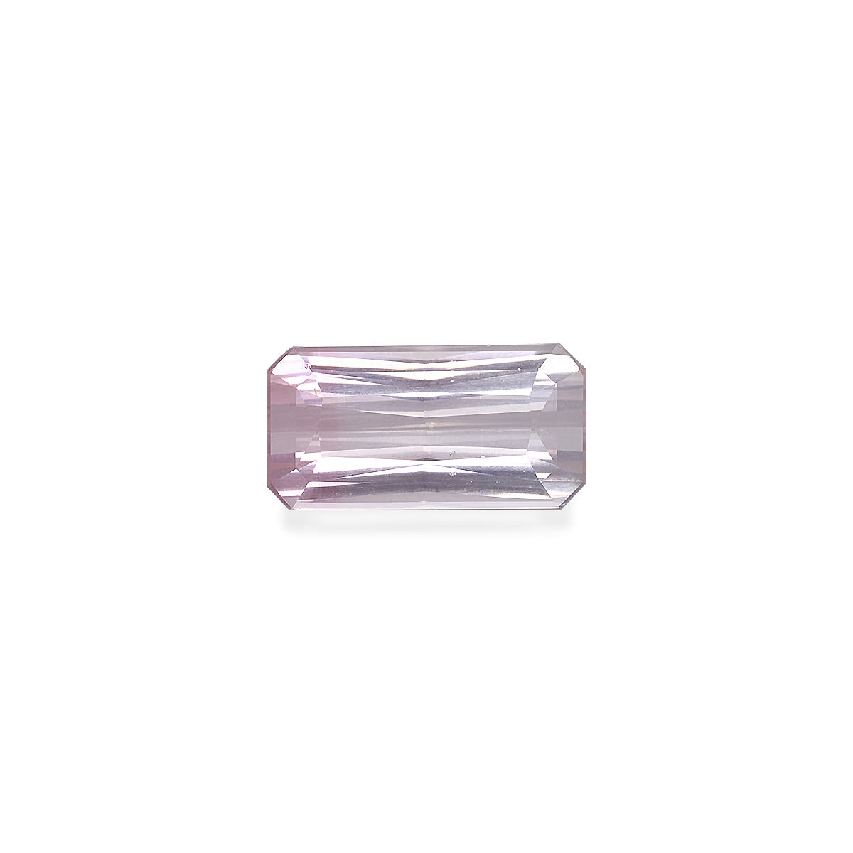 Pink Tourmaline Rectangular Scissor Cut Baby Pink