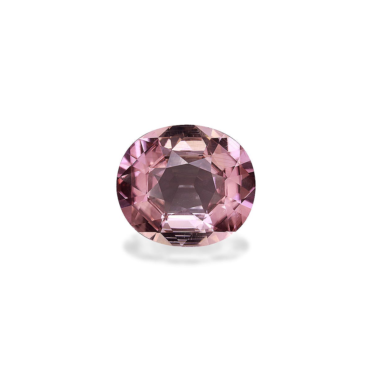 Pink Tourmaline Oval Fine Step Cut Baby Pink