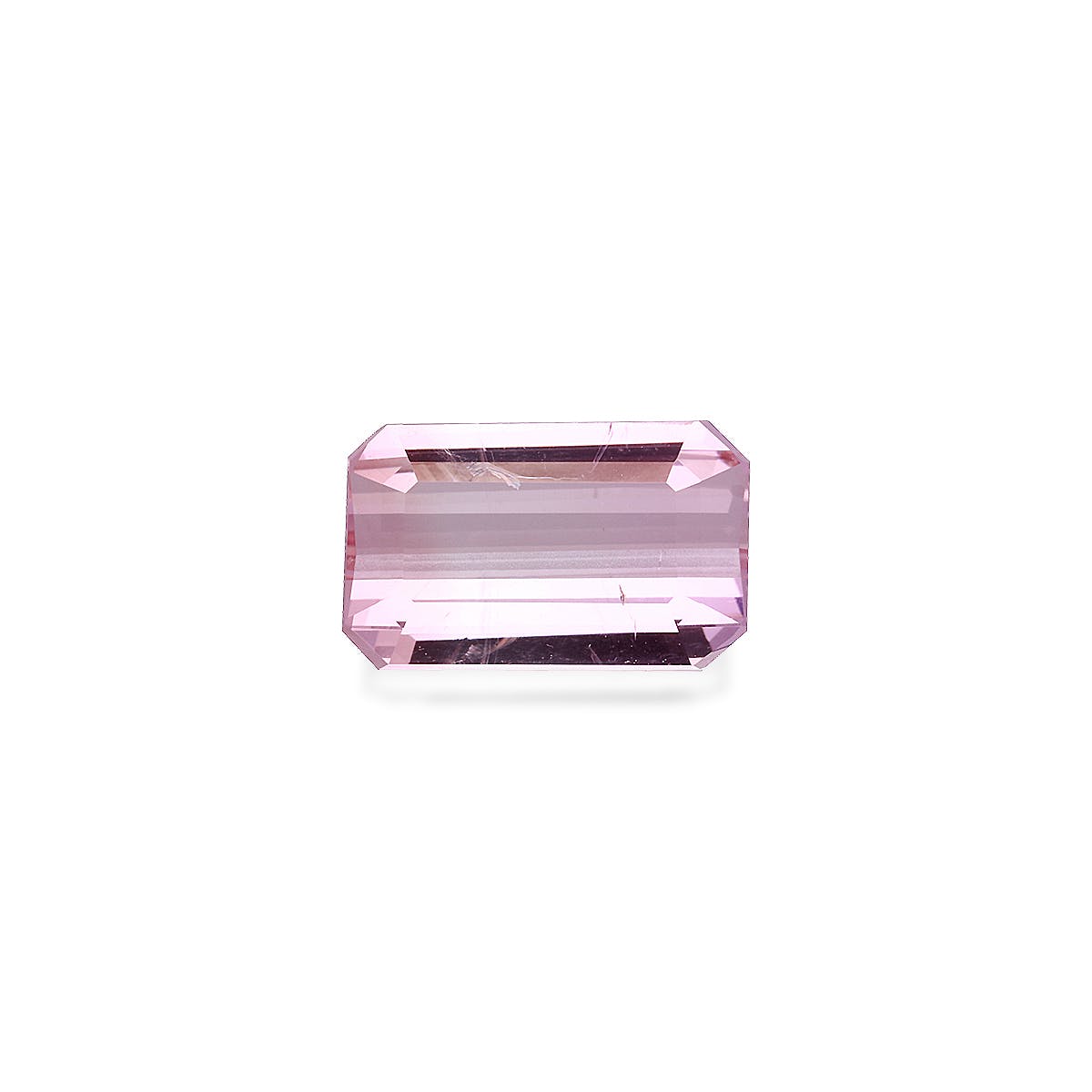 Pink Tourmaline Rectangular Emerald Cut Baby Pink