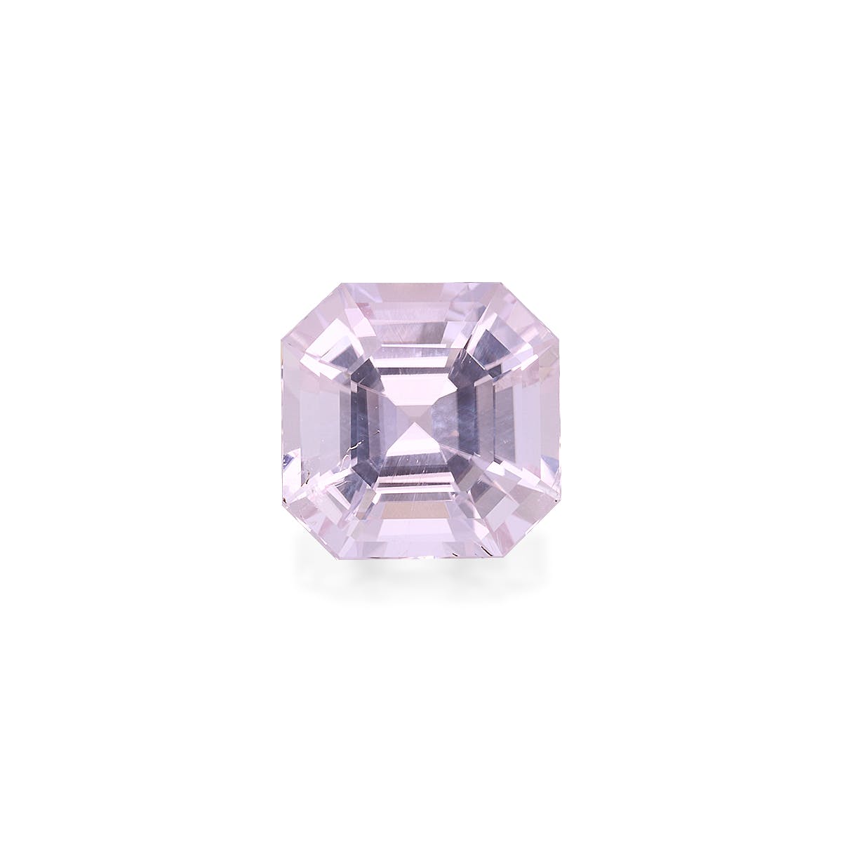 Pink Tourmaline Square Asscher Cut Baby Pink