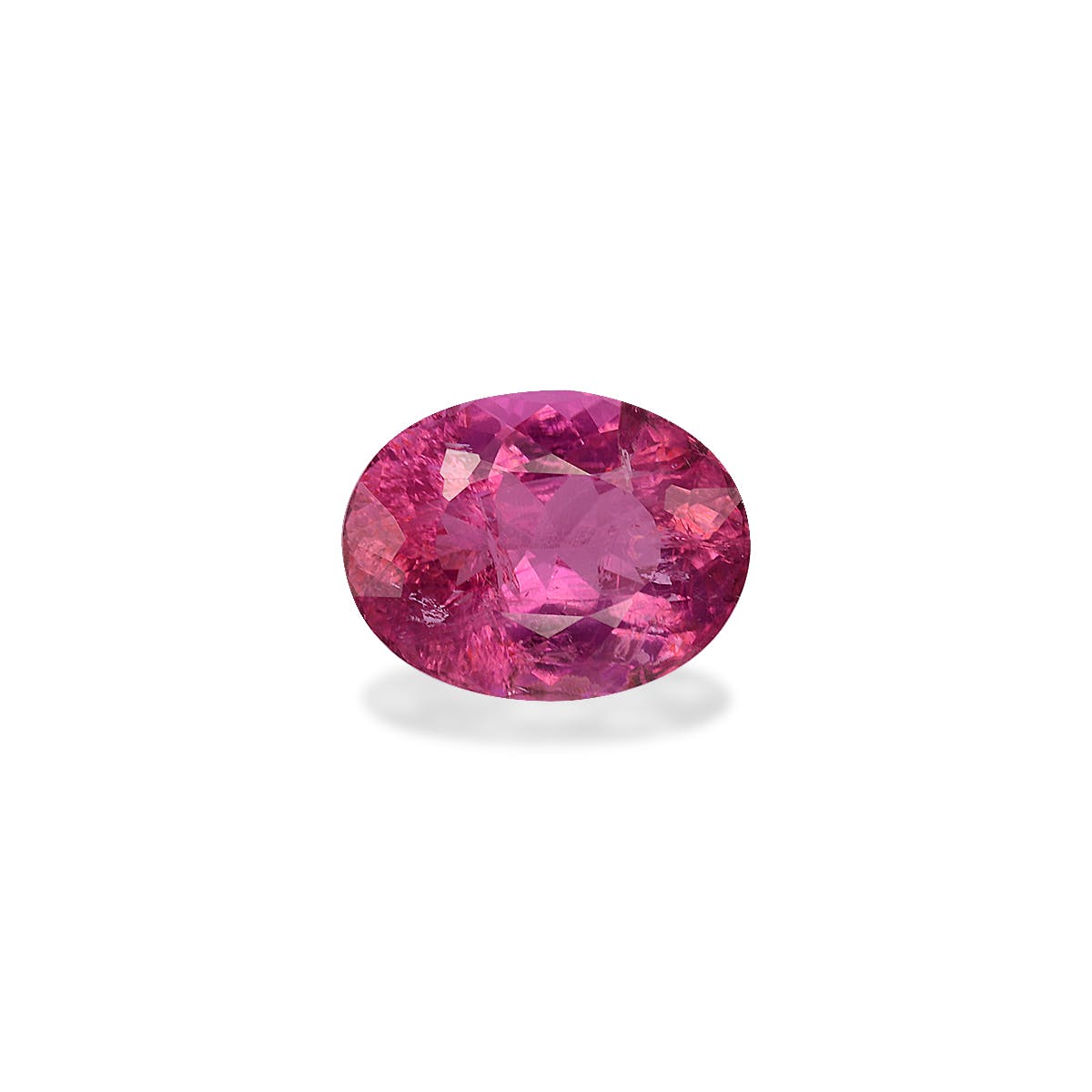 Pink Tourmaline Oval Modified Brilliant Cut Pink