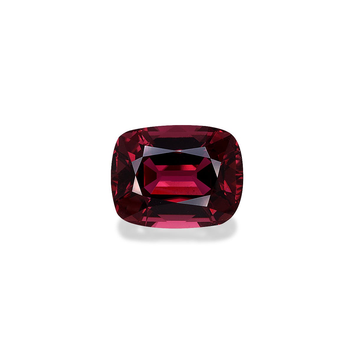 Pink Tourmaline Cushion Fine Step Cut Rosewood Pink