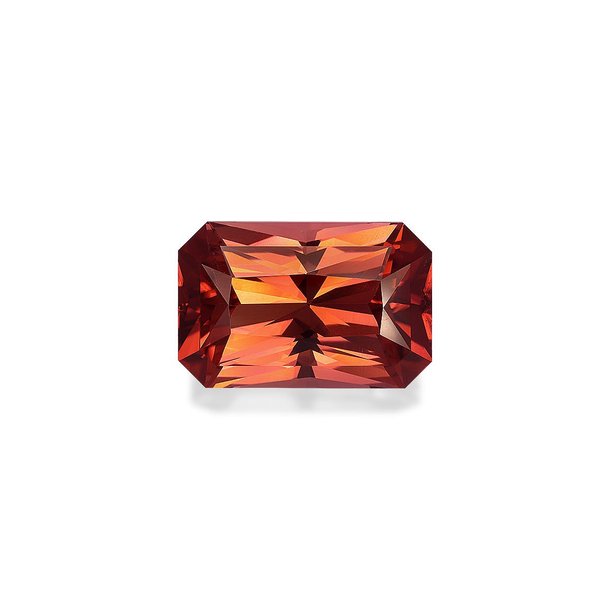 Orange Tourmaline Cushion Radiant Cut Orange