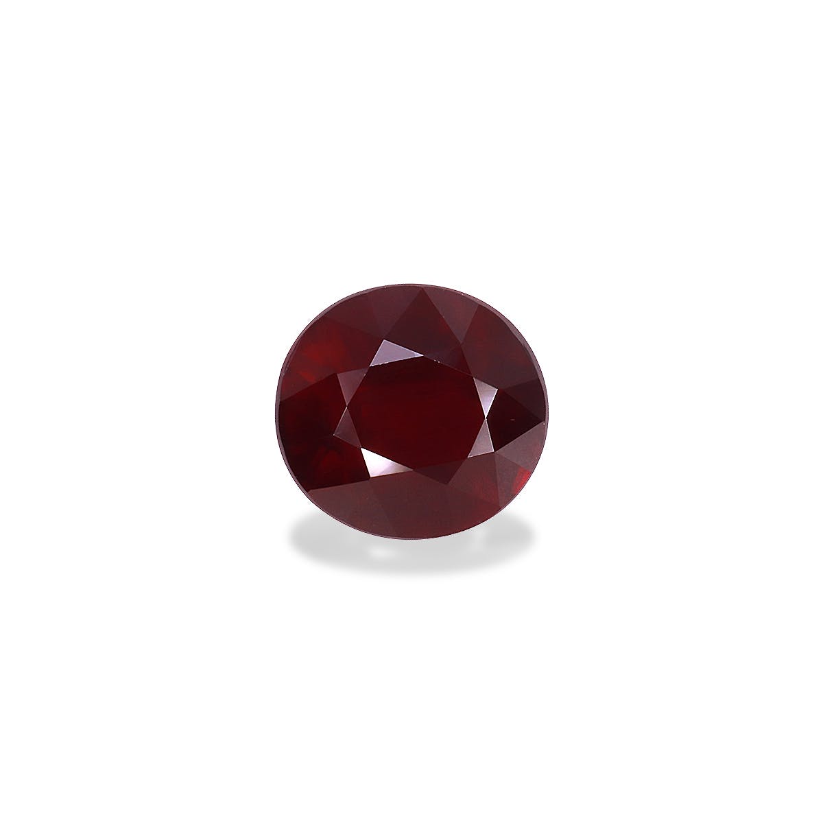 Mozambique Ruby Oval Fine Step Cut Red