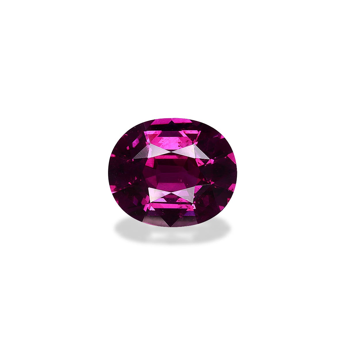 Umbalite Oval Fine Step Cut Purple