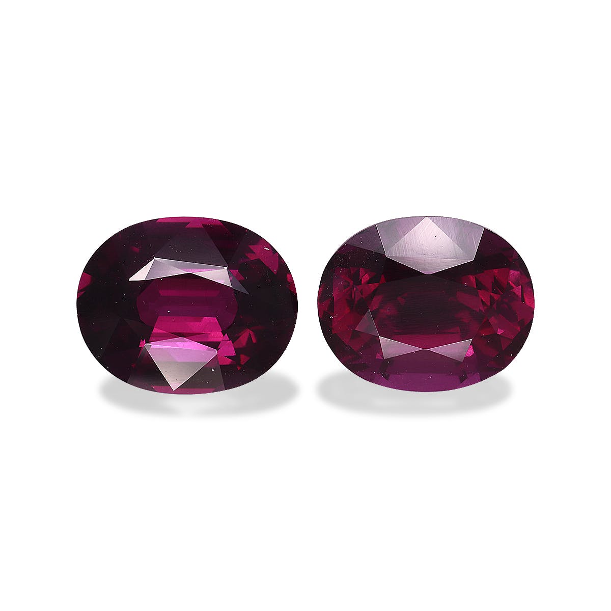 Umbalite Oval Fine Step Cut Purple