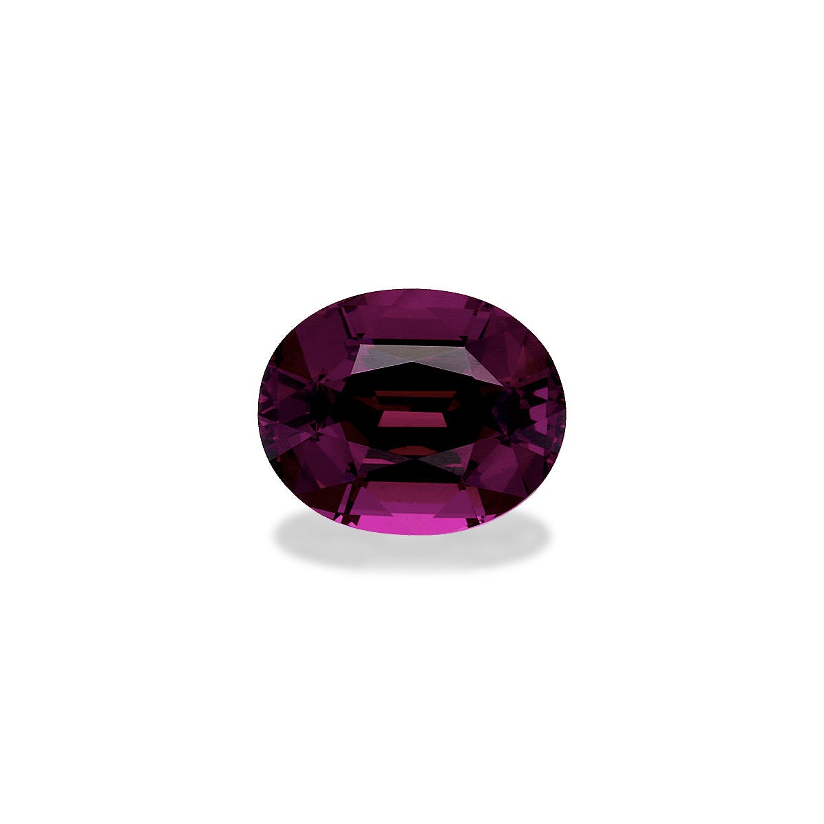 Umbalite Oval Fine Step Cut Purple